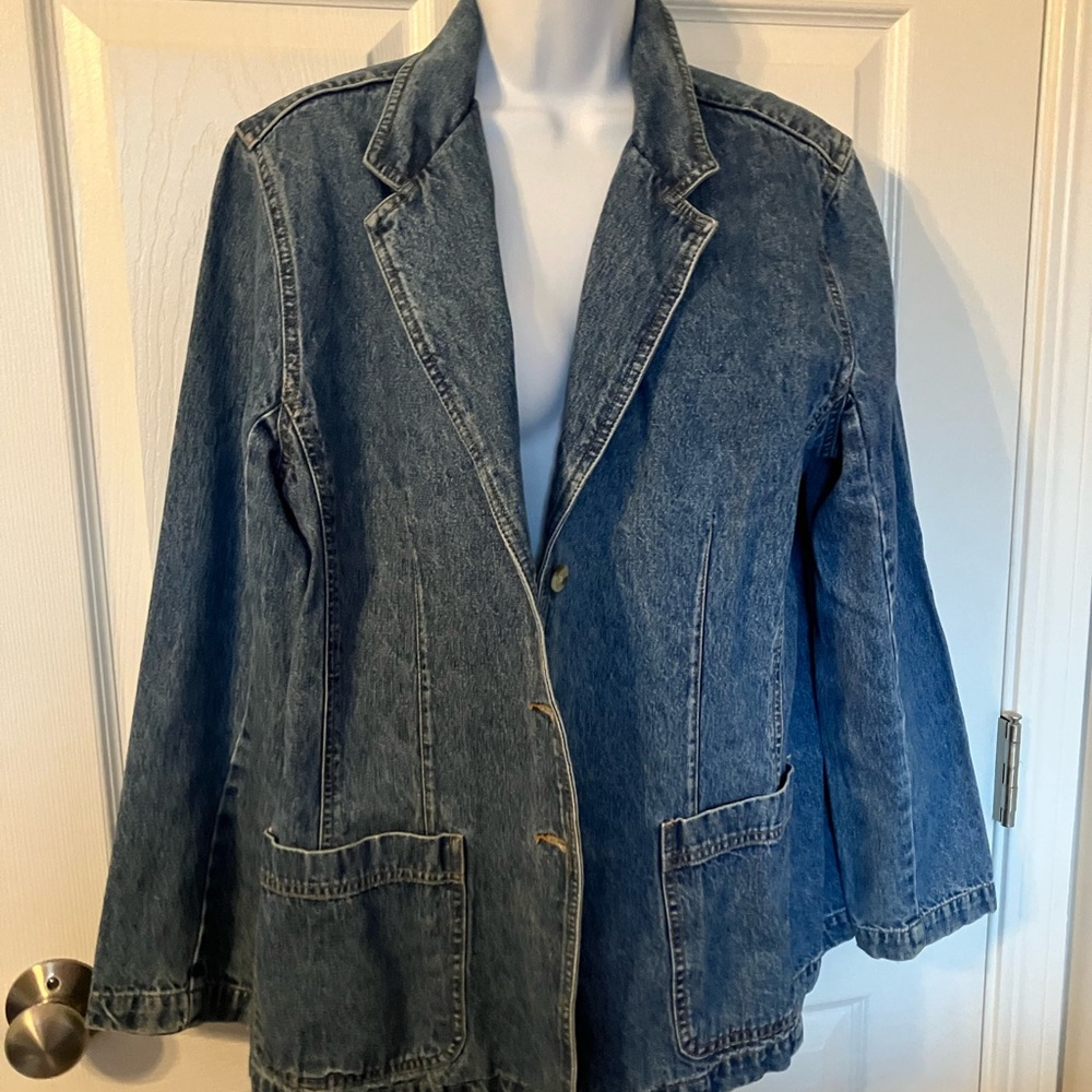 Denim Blue Women's Jacket